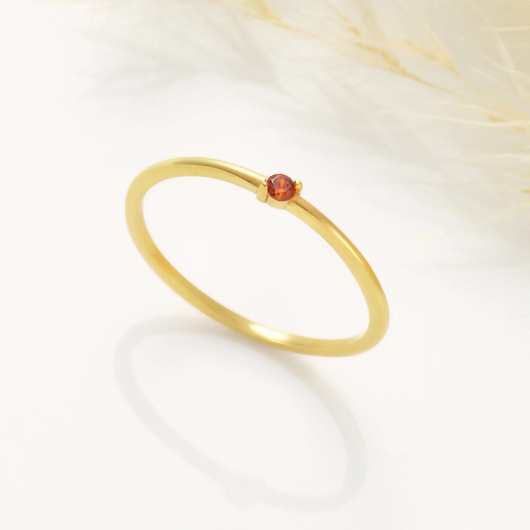 Mini Birthstone Ring