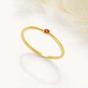 Mini Birthstone Ring