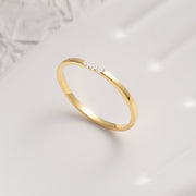 Tiny Diamonds Ring