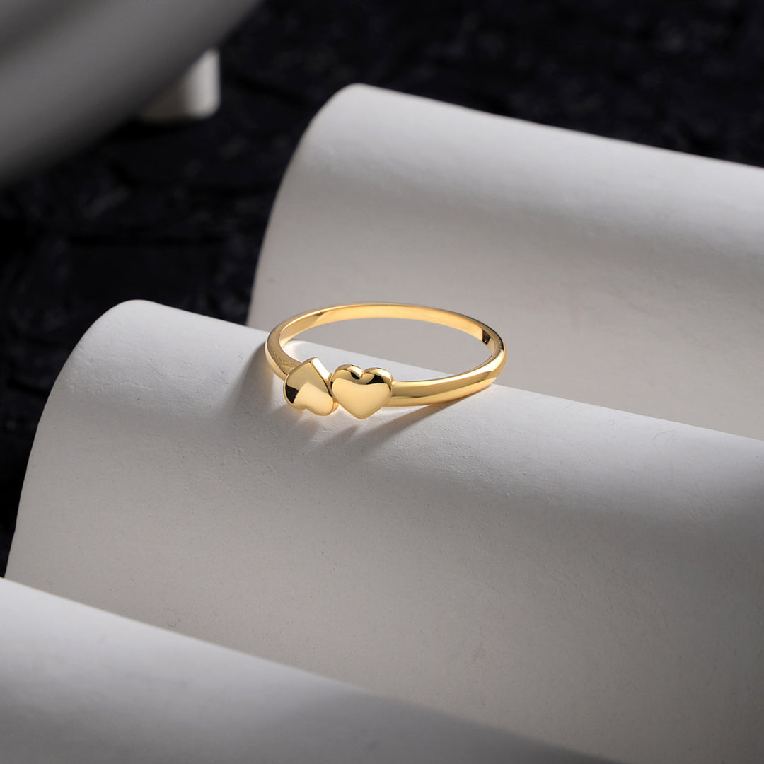 Tiny Hearts Ring
