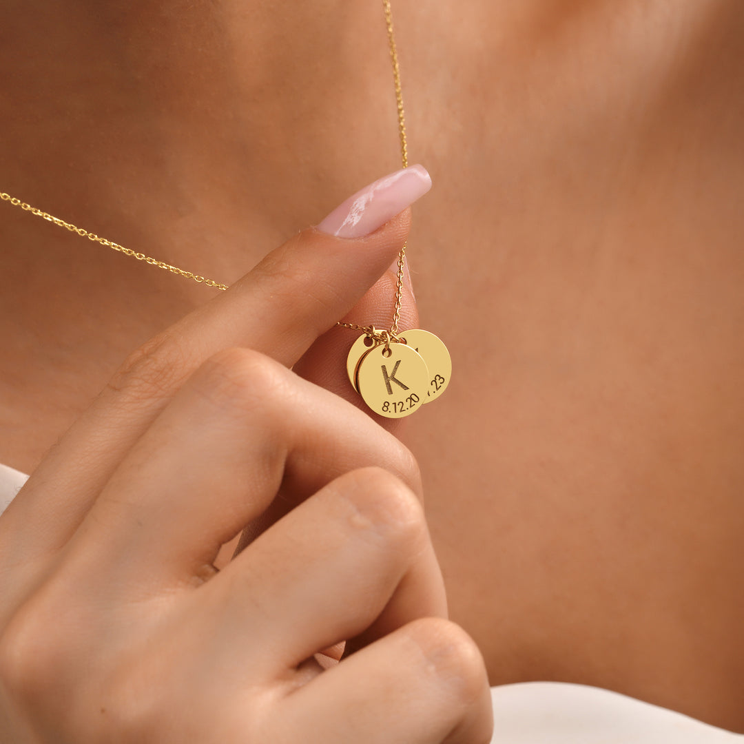 Disc Necklace (12mm)