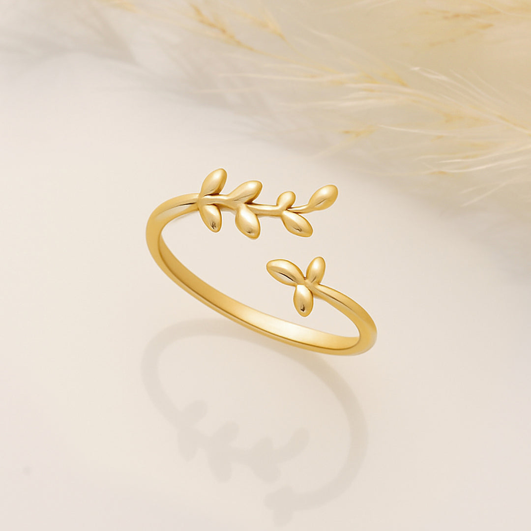 Olive Leaf Ring