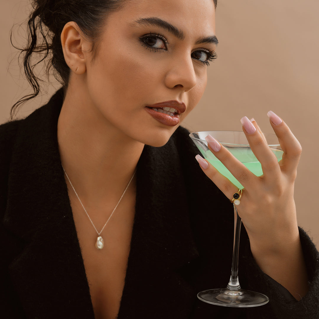 Single Baroque Pearl Necklace