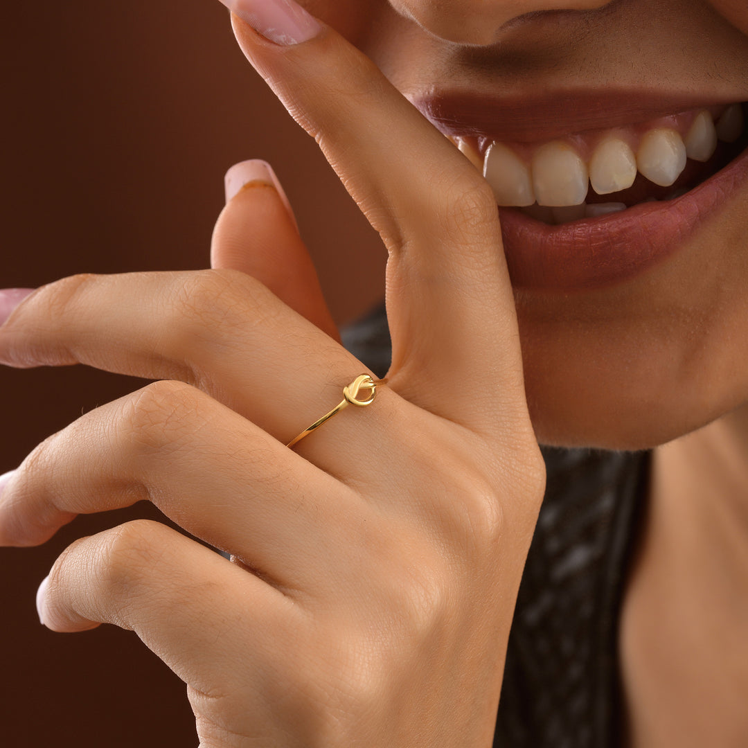 Dainty Knot Ring - model