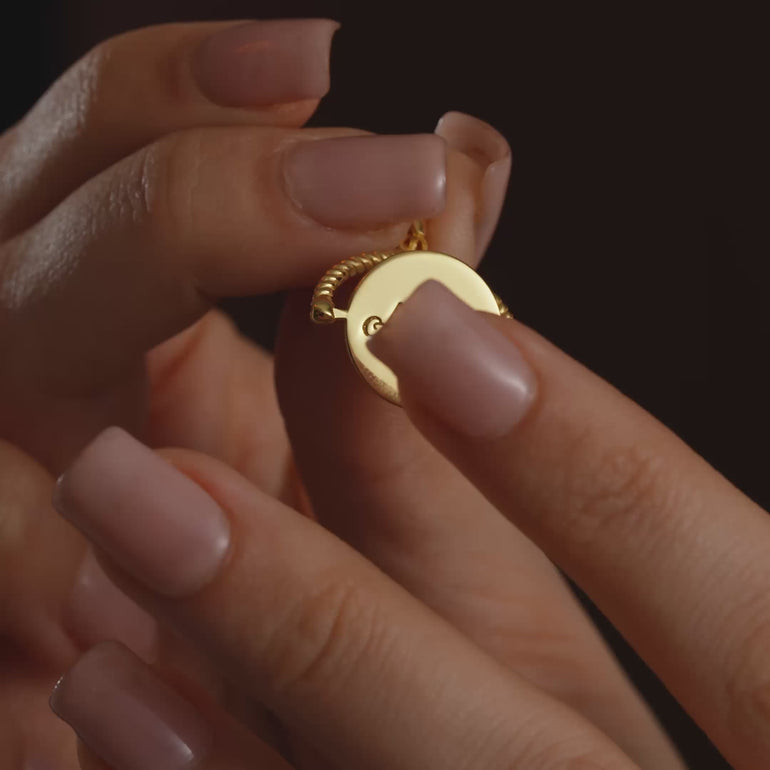 Fidget Spinner Pendant Necklace II - video